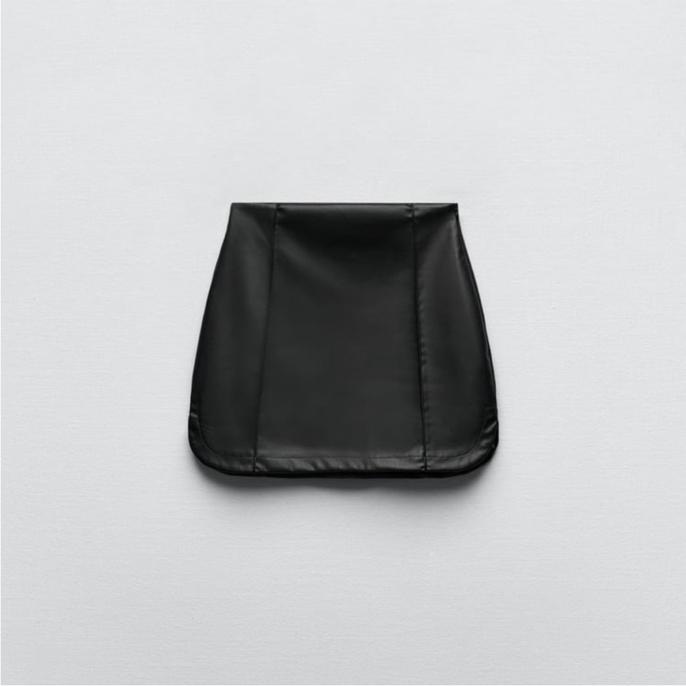 Zara Leather Skirt
